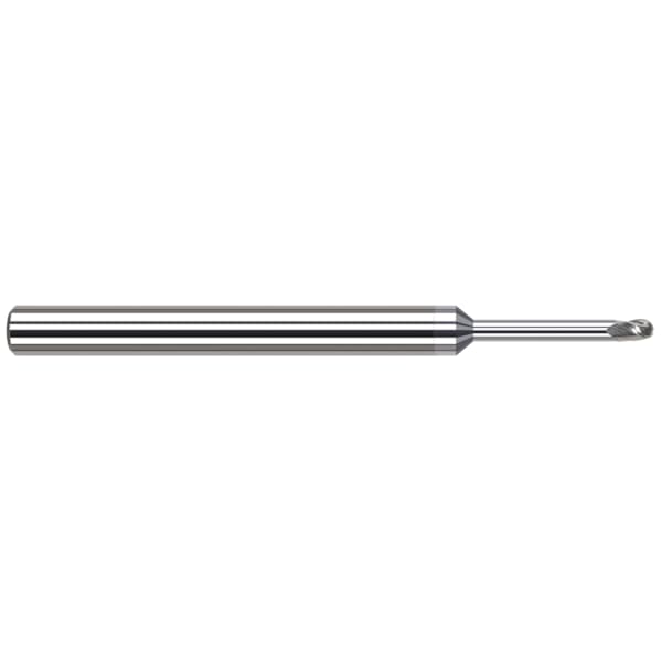 End Mill for Aluminum Alloys - Ball, 0.0200"
